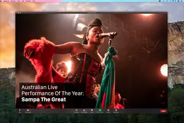 Sampa The Great @ Golden Plains. Photo by Joshua Braybrook.